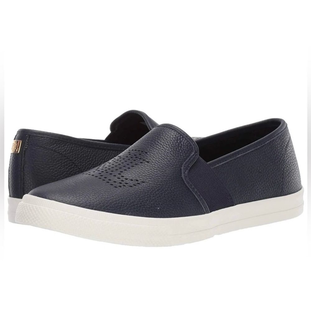 Lauren Ralph Lauren Navy Slip-On Sneakers‎
